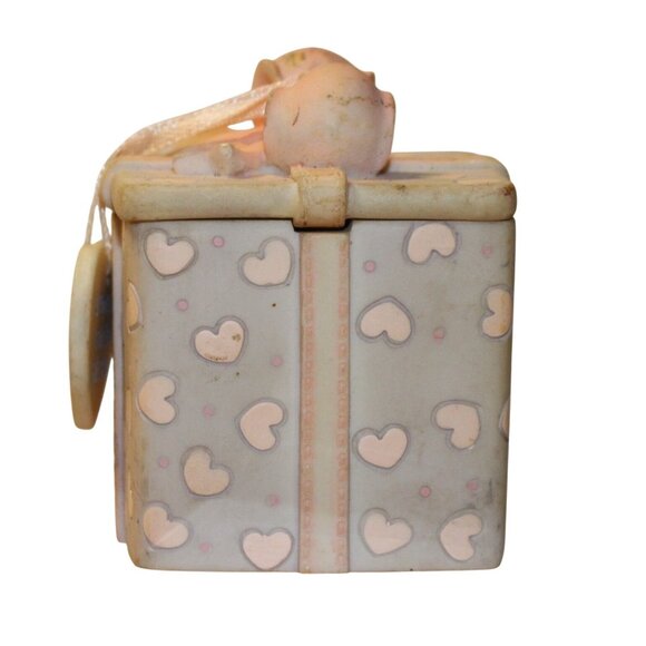 Vtg Precious Moments 2003 Trinket Box "A Moms Love Is The Best Gift Of All" - Picture 3 of 13